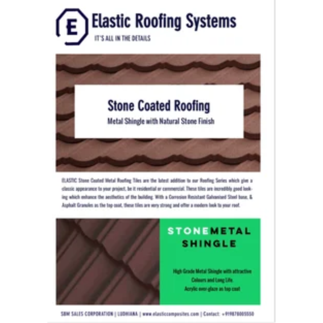 METAL SHINGLES STONE COATED